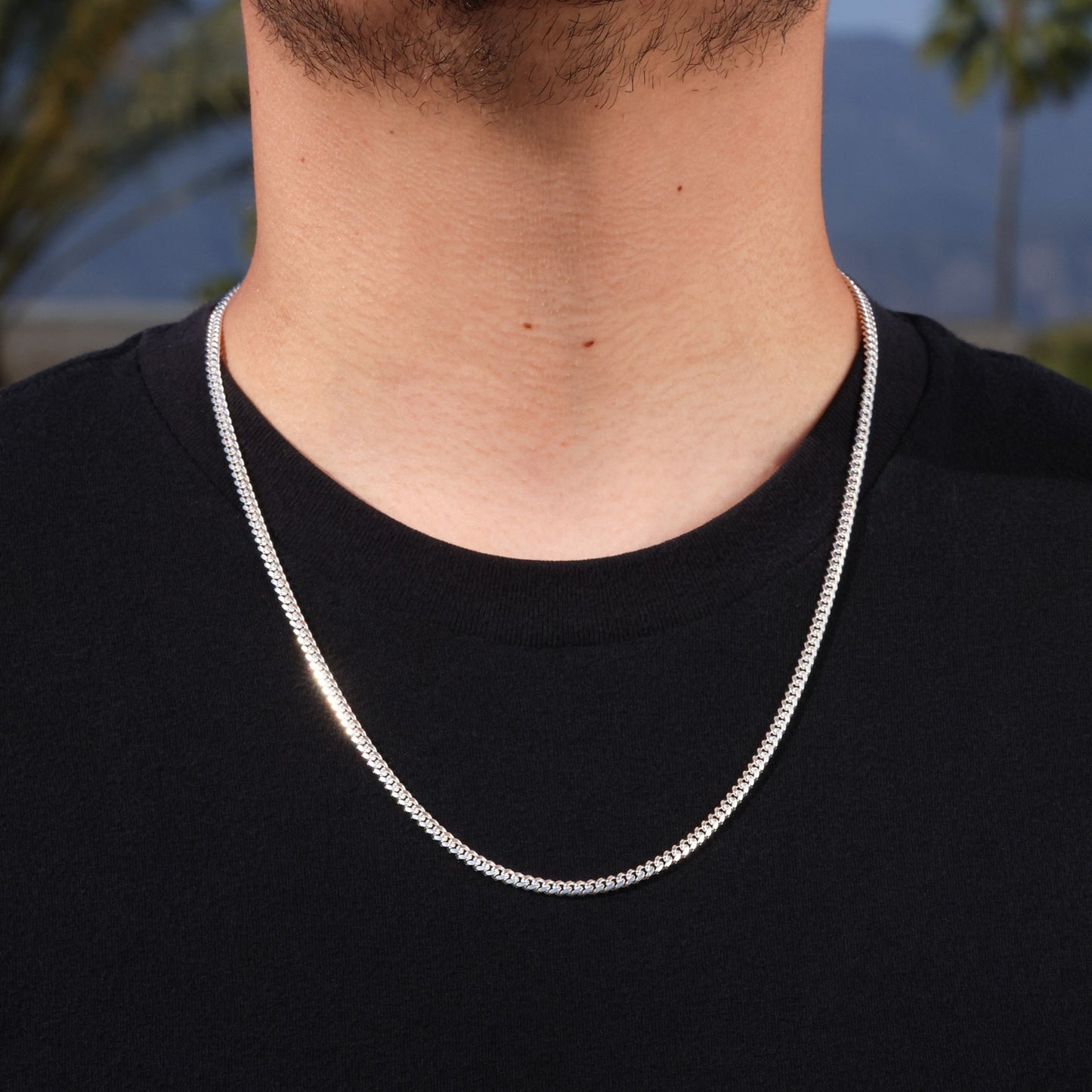 3.5mm Miami Cuban Link Chain - 925 Silver
