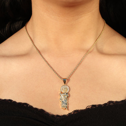 San Judas Necklace - Gold