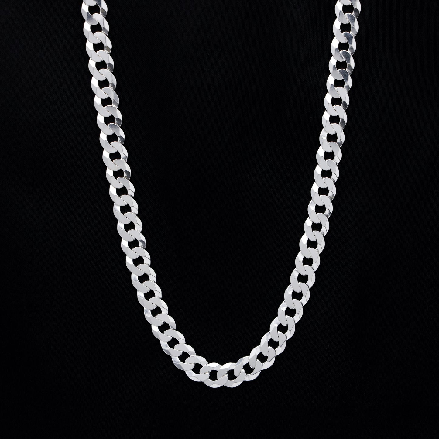 7mm Cuban Chain - 925 Silver