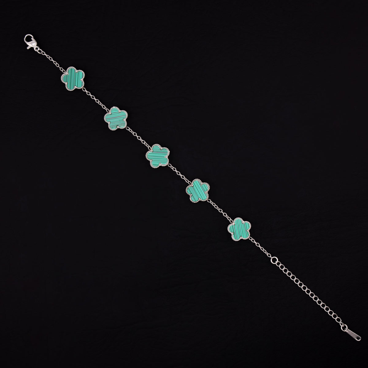 Green Flower Bracelet - Premium 316L Stainless