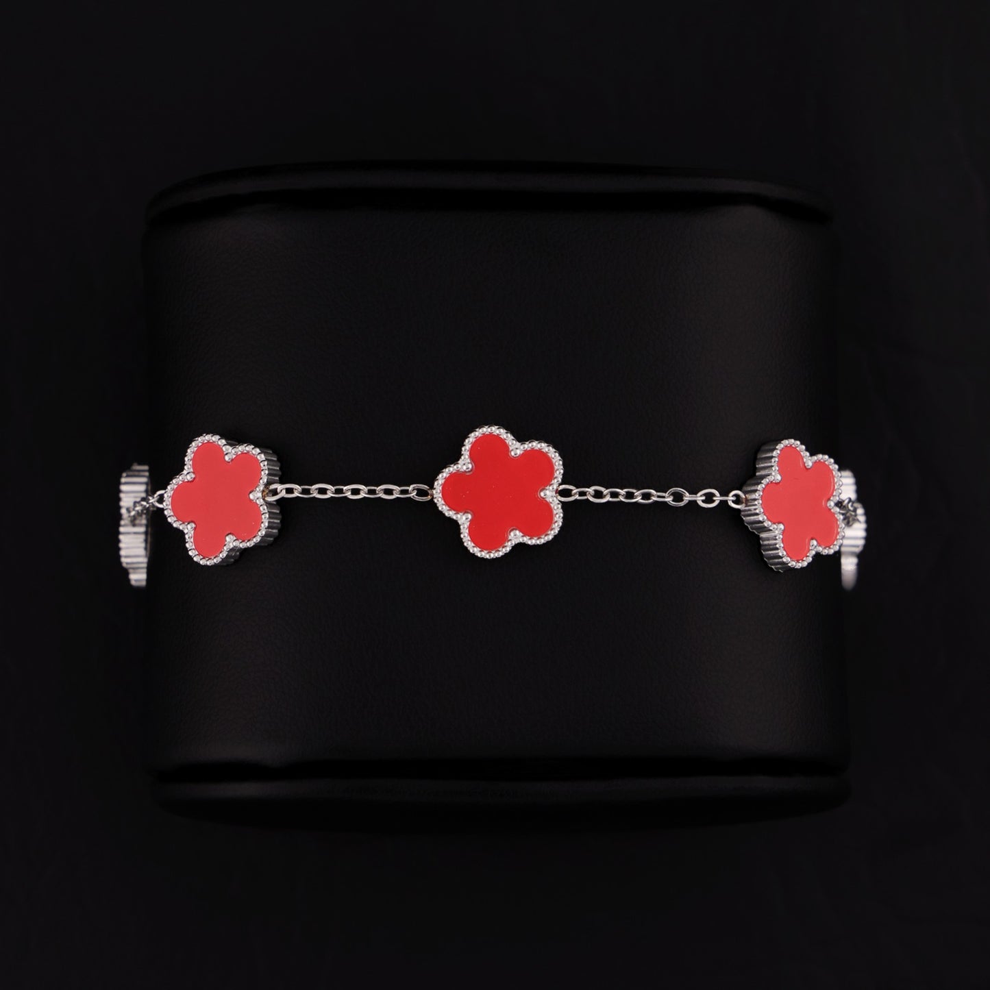 Red Clover Bracelet - Premium 316L Stainless