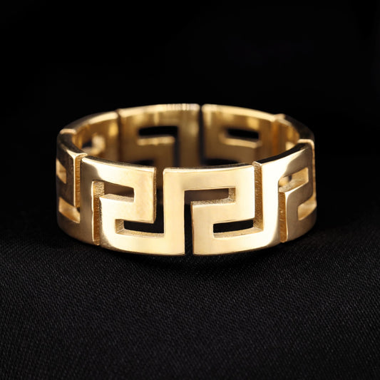 Aztec Ring - Gold