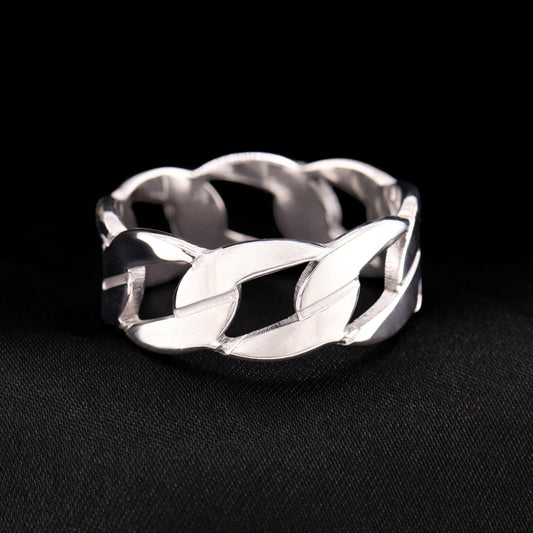 9mm Cuban Ring - Premium 316L Stainless