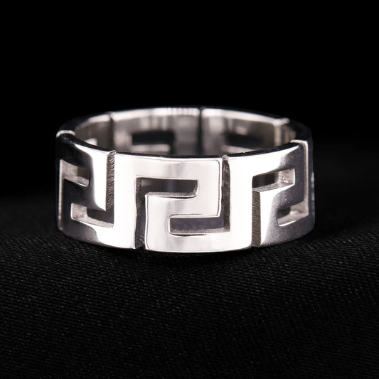 Aztec Ring - Premium 316L Stainless
