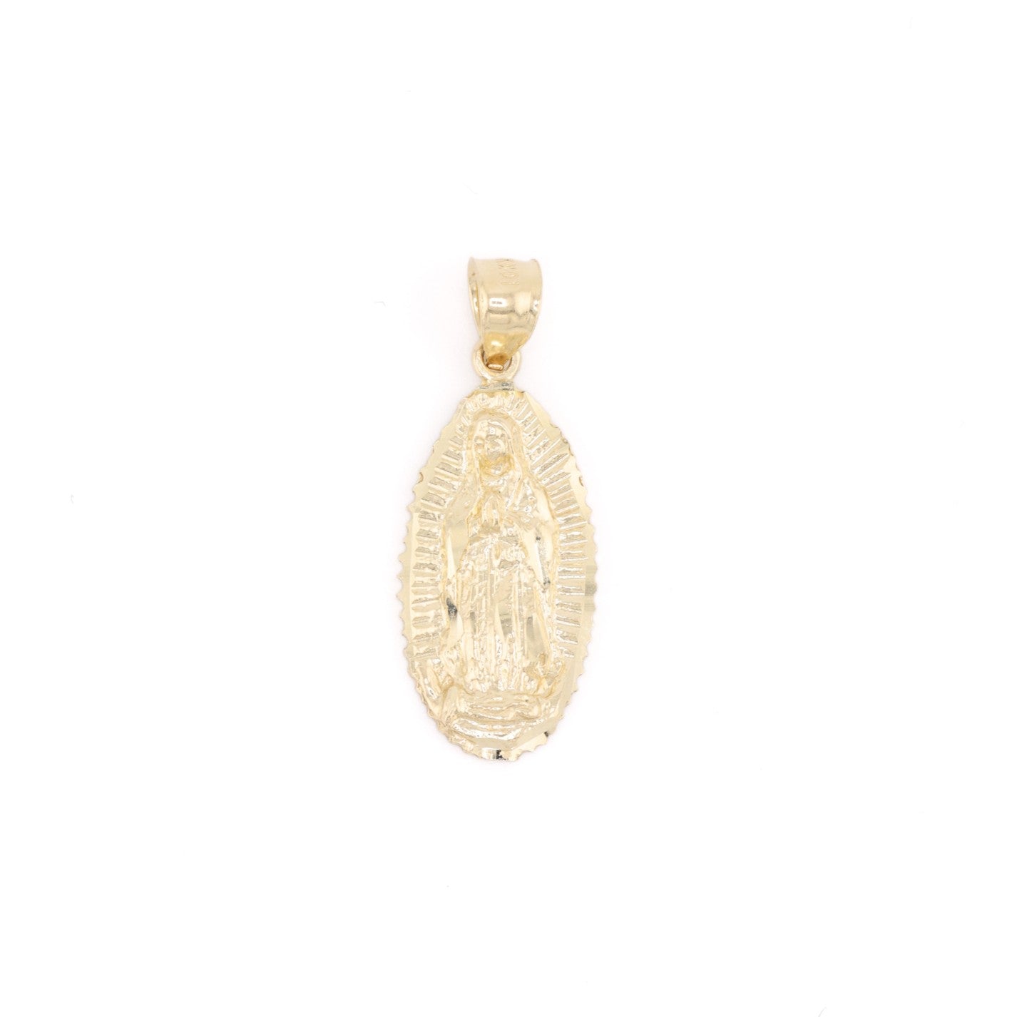Lady of Guadalupe Pendant - 10k Gold