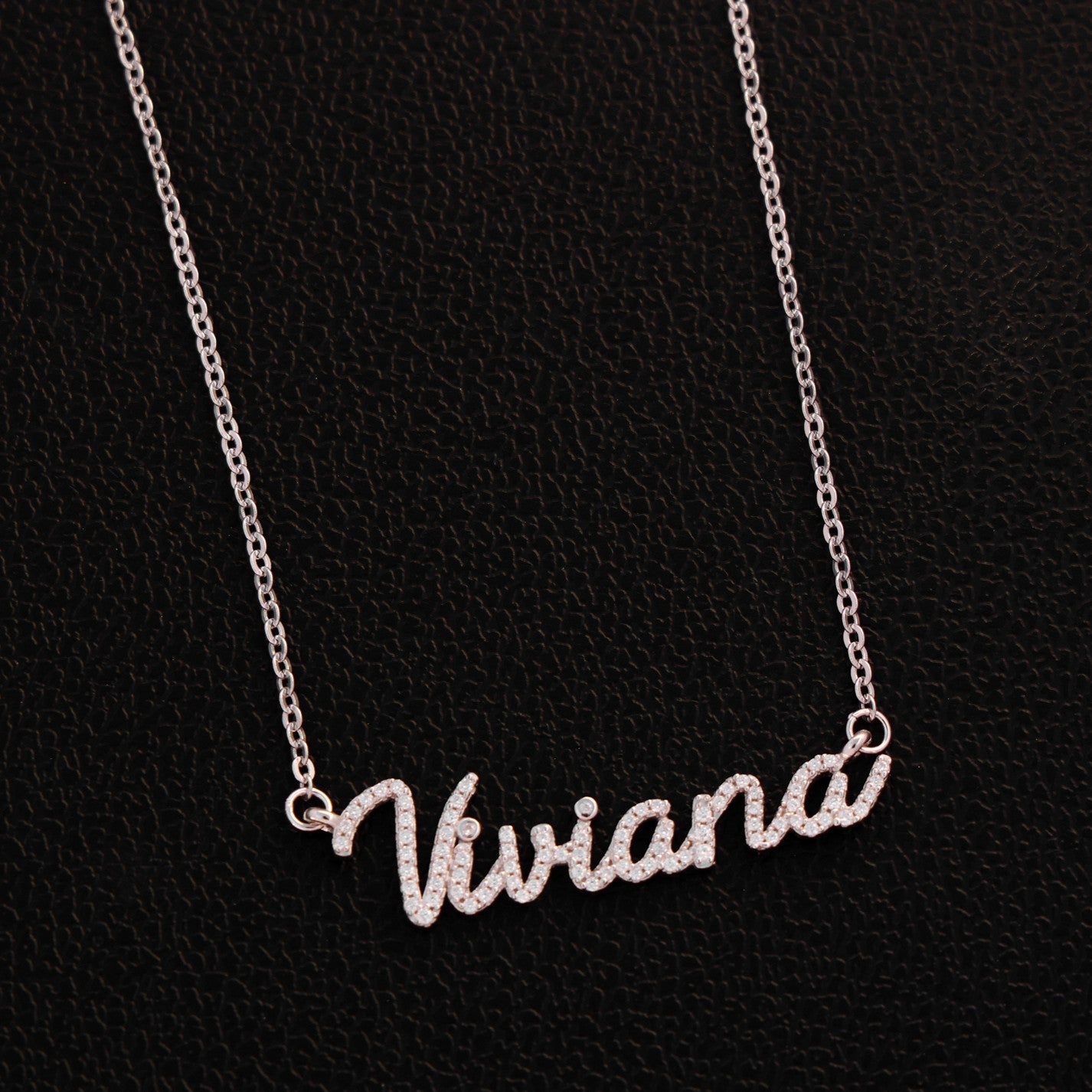 Custom Name Necklace - 925 Silver