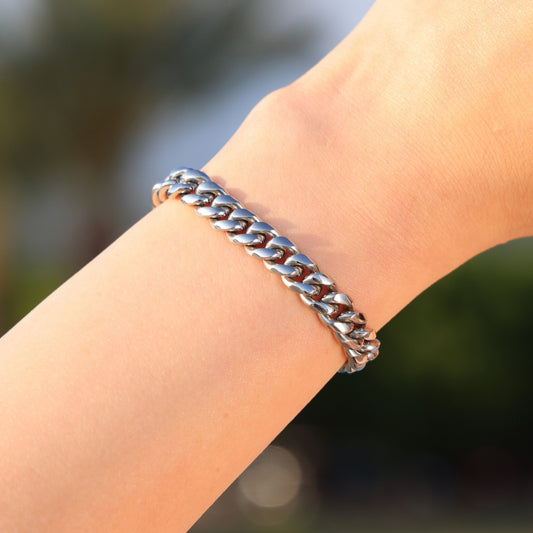 8mm Miami Cuban Bracelet - Premium 316L Stainless