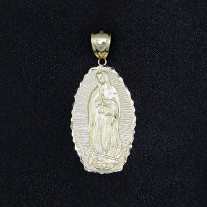 Virgin Mary Pendant -14k Gold