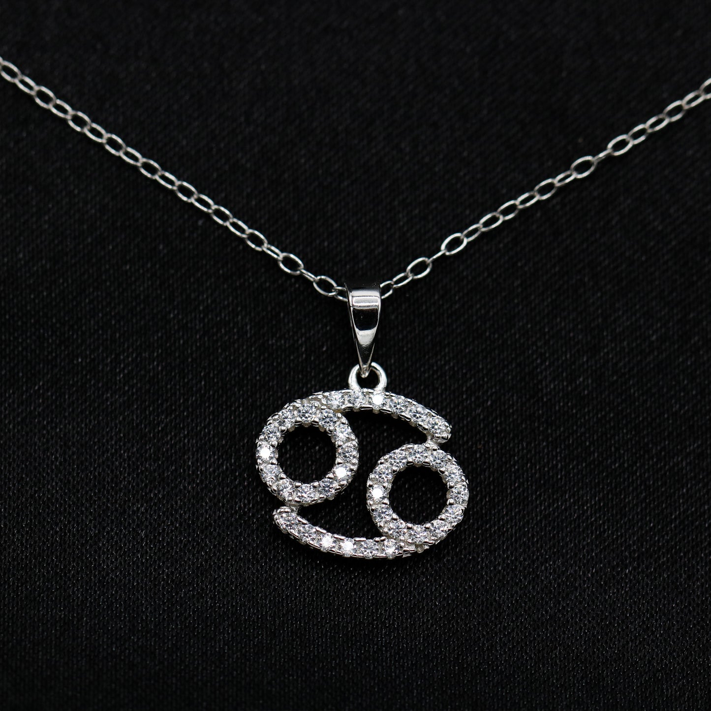 Zodiac Sign Cancer Necklace - 925 Silver