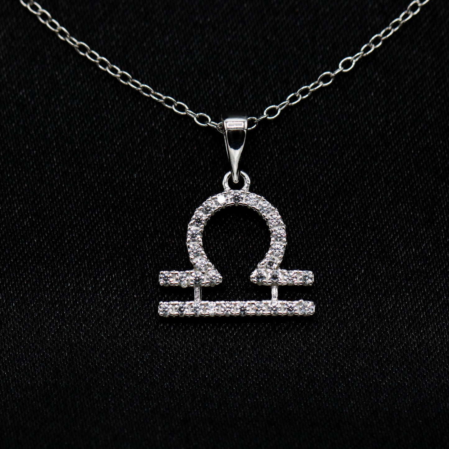 Zodiac Sign Libra Necklace - 925 Silver