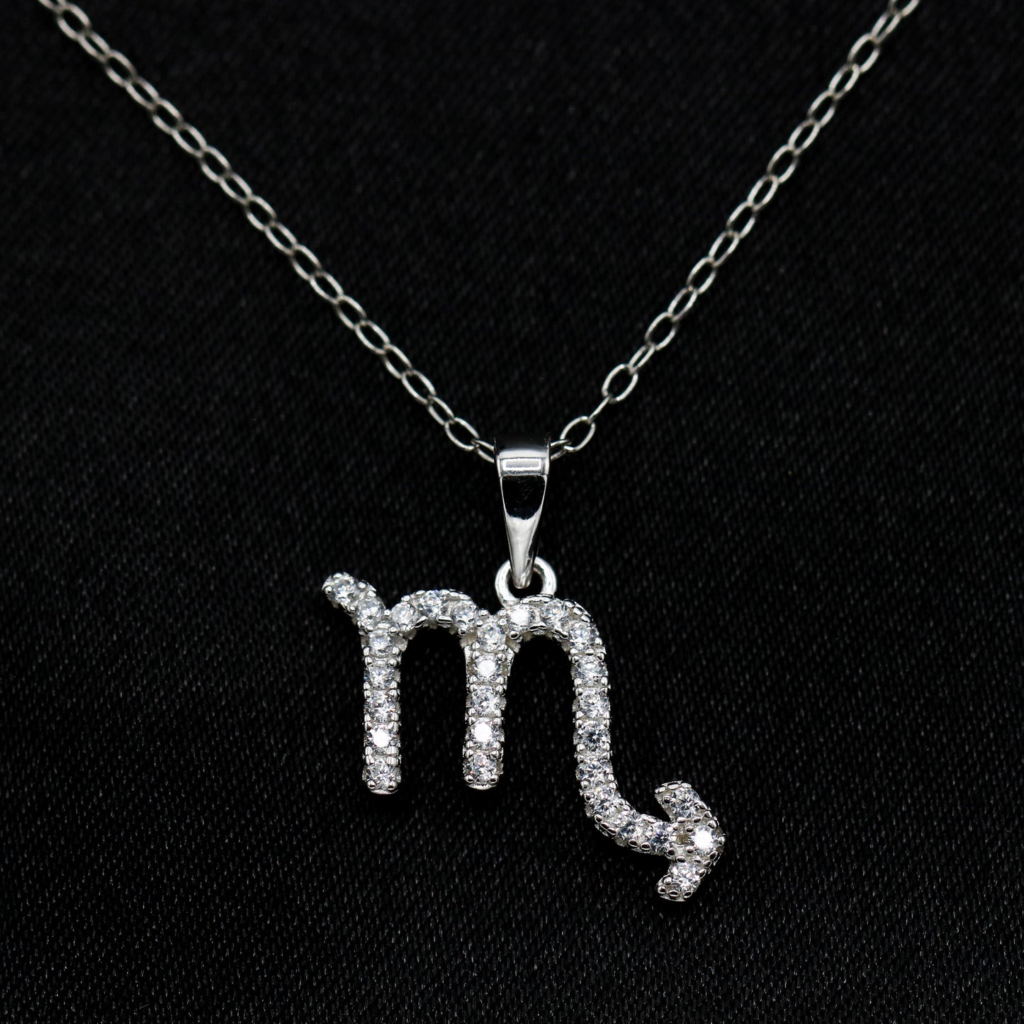 Zodiac Sign Scorpio Necklace - 925 Silver