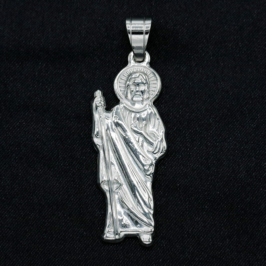Small San Judas Pendant - Premium 316L Stainless