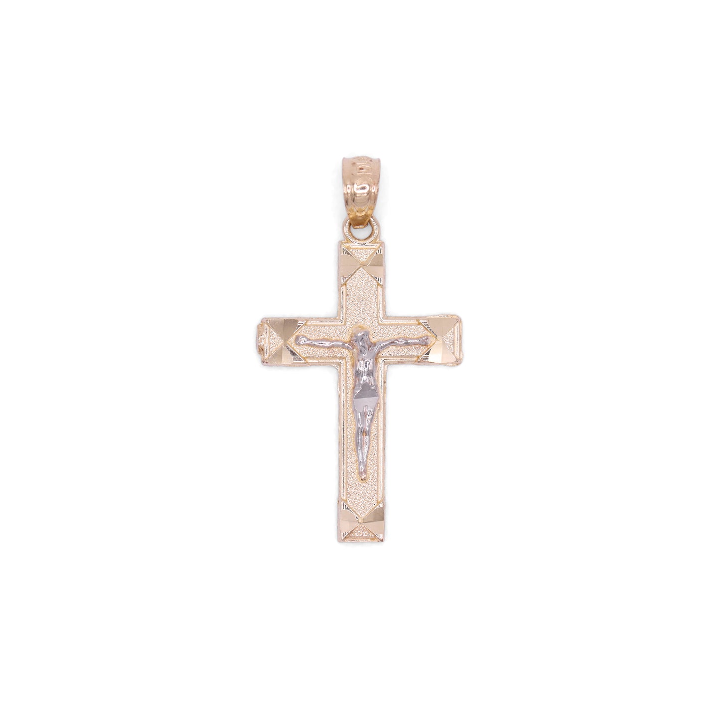 Small Crucifix Pendant - 10k Gold