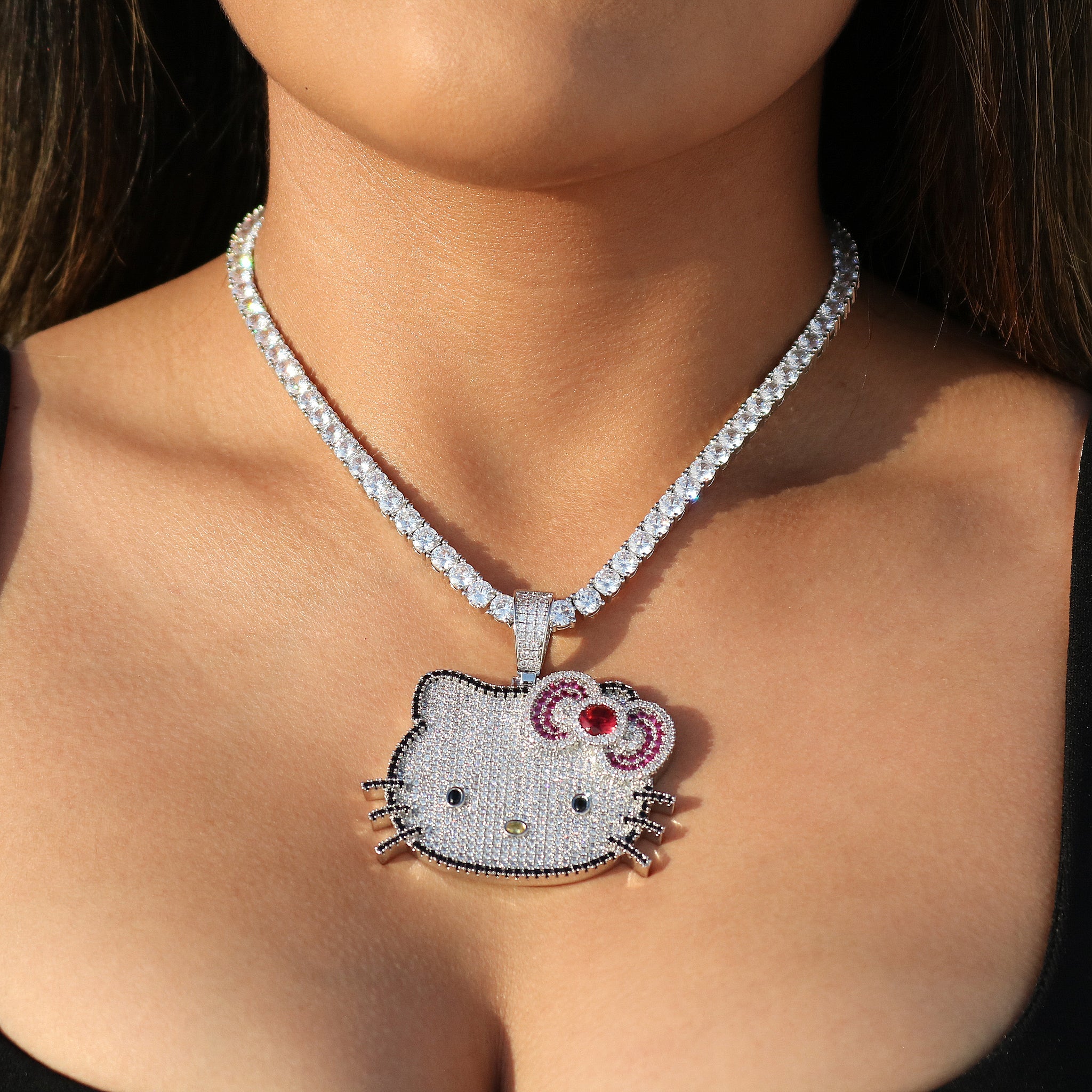 Hello Kitty Matching Set in 14K Gold/14K Oro . Dm for more info #downt... | hello  kitty jewelry | TikTok