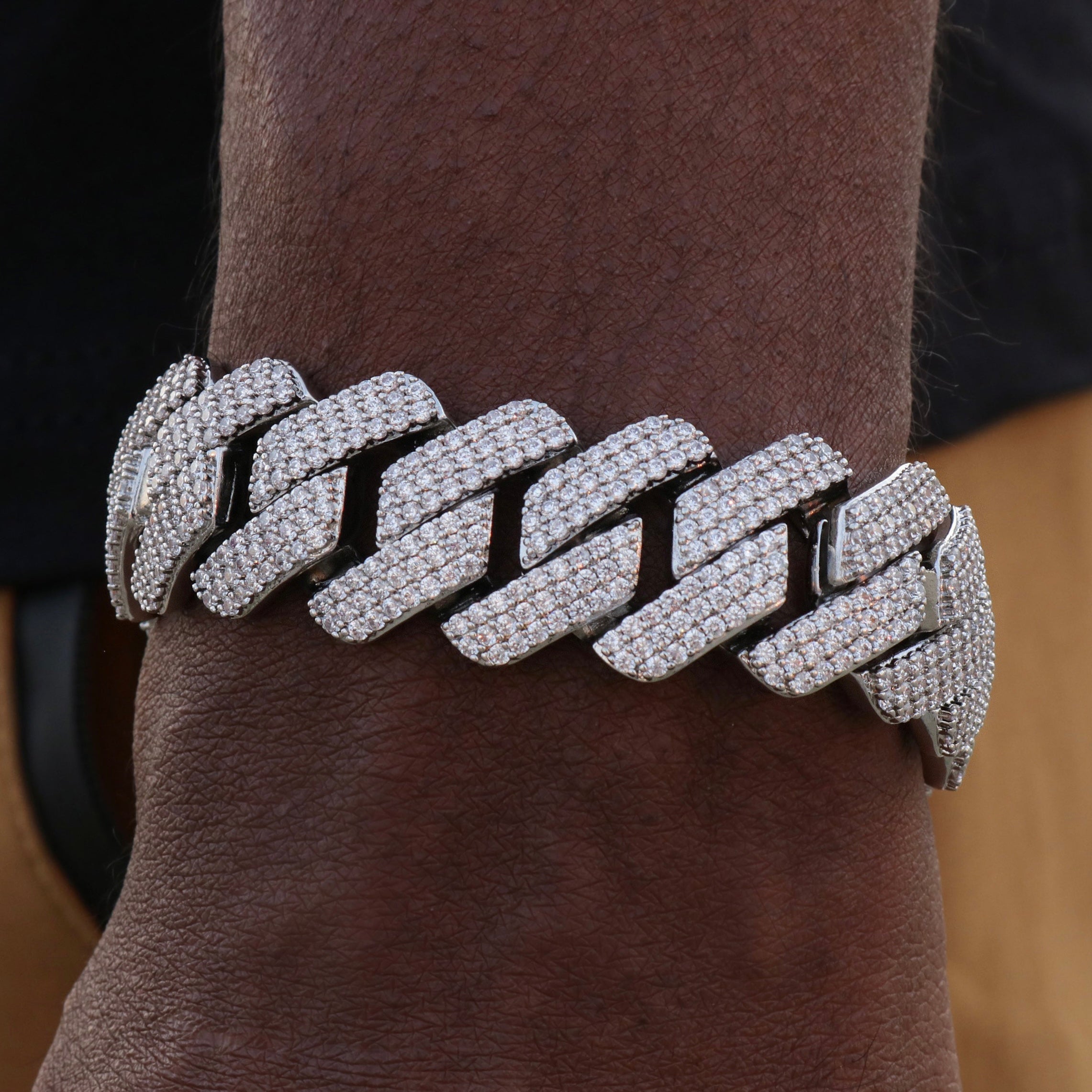 Iced out deals bangle