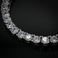 4mm Tennis Necklace - White Gold