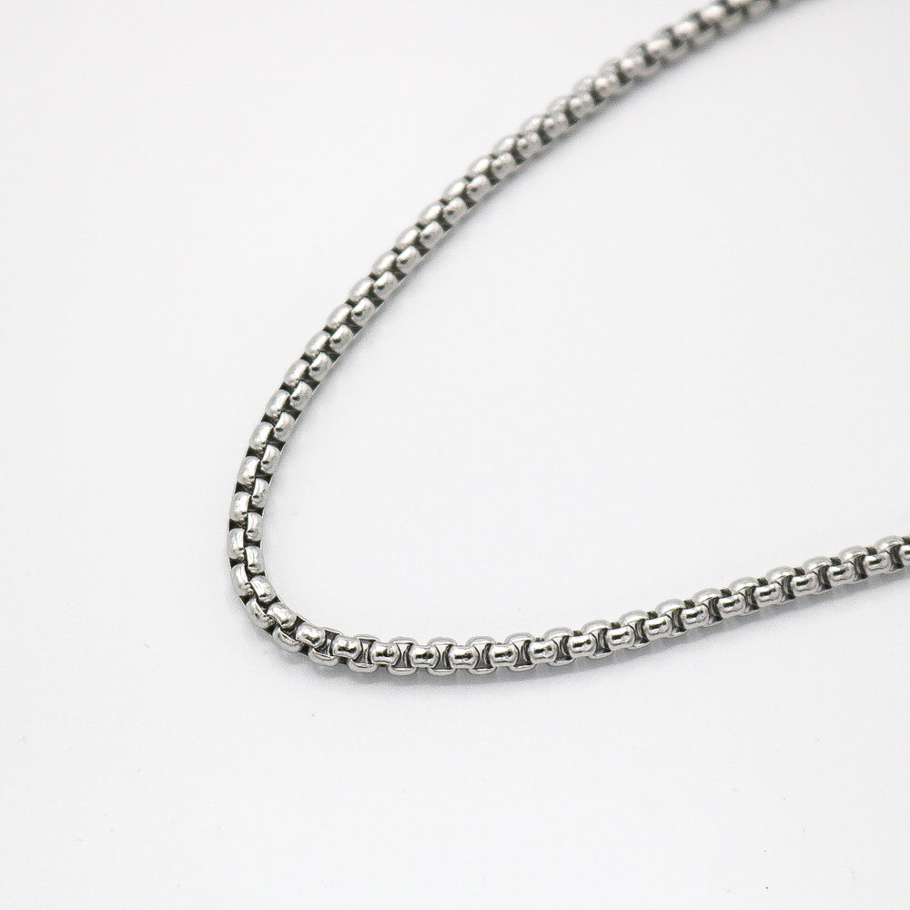 4mm Round Box Chain - Premium 316L Stainless