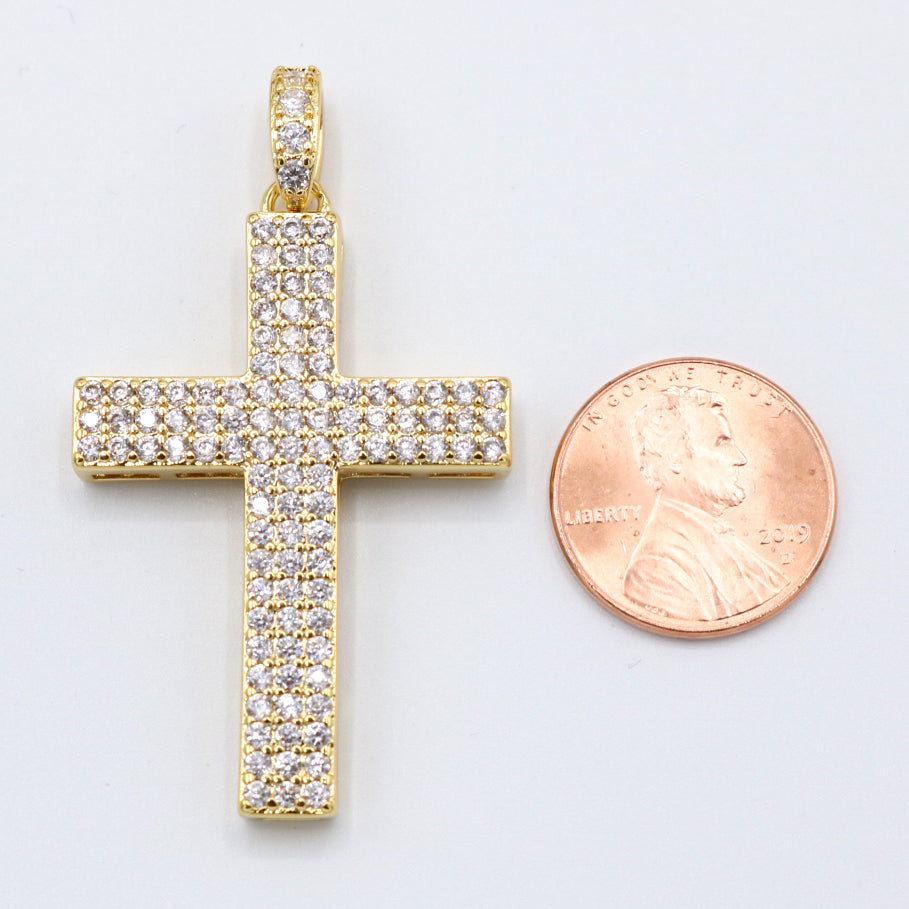 Pave hot sale diamond cross