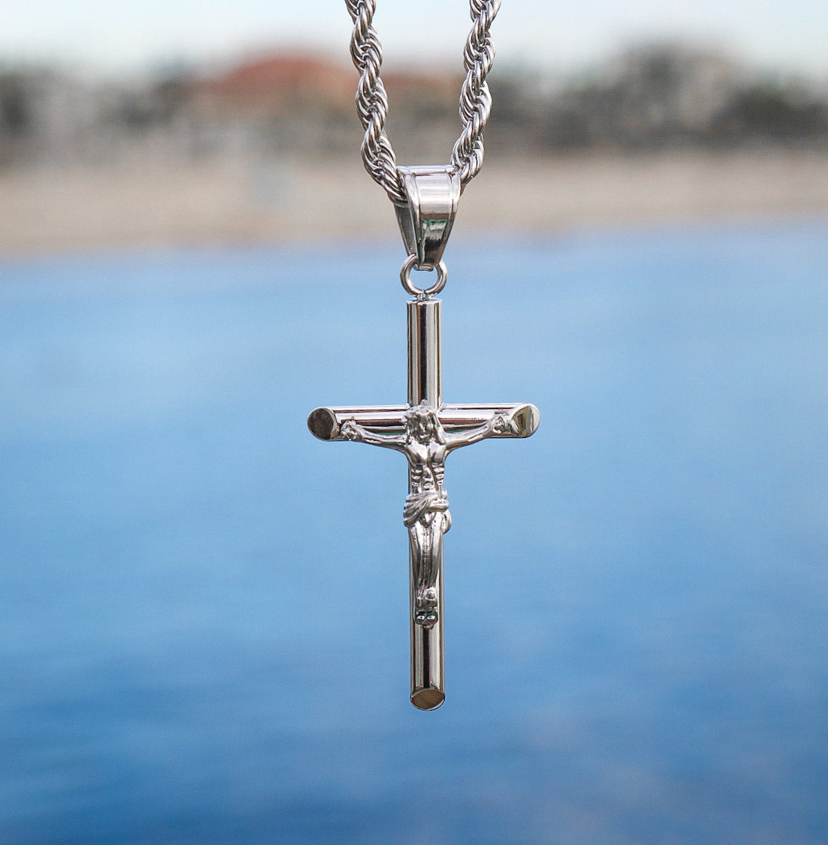 The Classic Crucifix Pendant - Premium 316L Stainless