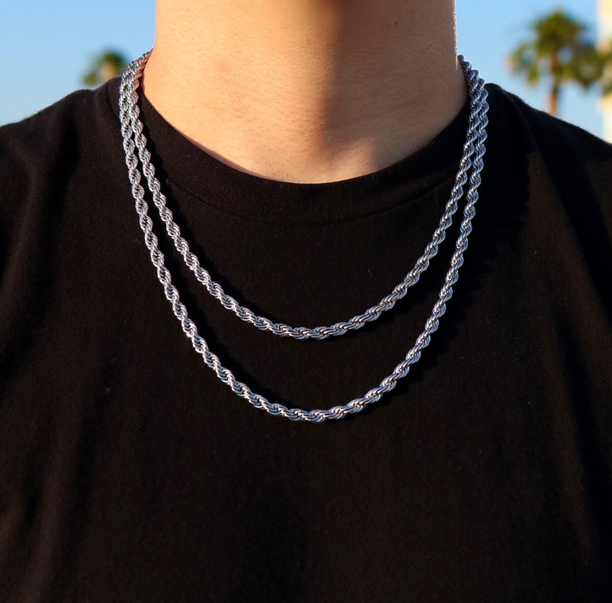 Men's Rope Chains – Huerta Jewelry