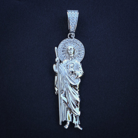 San Judas Pendant - 925 Silver