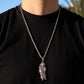 3 Tone San Judas Pendant - Gold