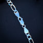 5mm Figaro Chain - Real 925 Silver