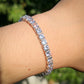 5mm Tennis Bracelet - White Gold