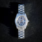 Fully Iced Huerta Moissanite Watch - Premium 316L Stainless
